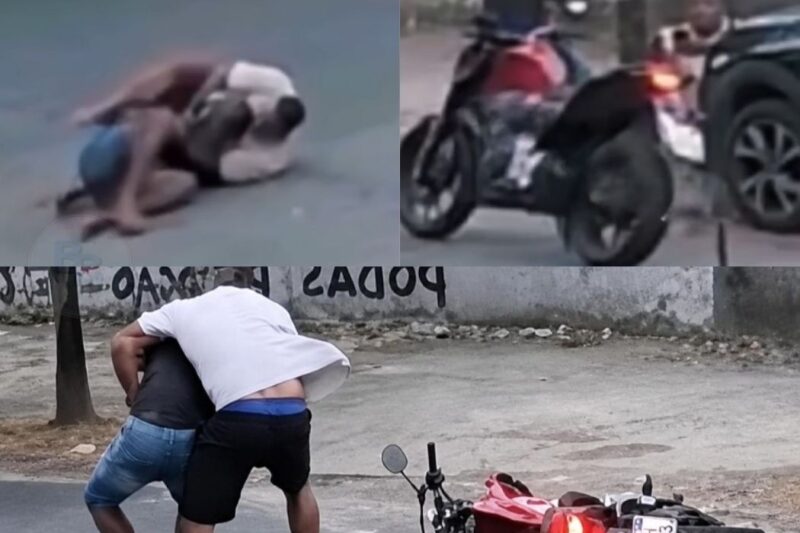Lutador de Jiu-Jitsu imobiliza assaltante, toma arma e abre fogo no Rio de Janeiro