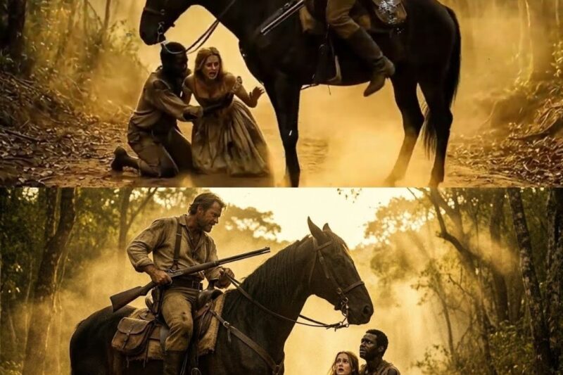 A FILHA DO CORONEL SE APAIXONOU PELO ESCRAVO E FUGIU COM ELE! MAS O CAÇADOR OS ENCONTROU E…