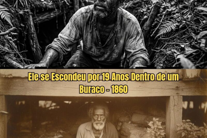 A História do Escravo Escondido 19 Anos Dentro de um Buraco 1860