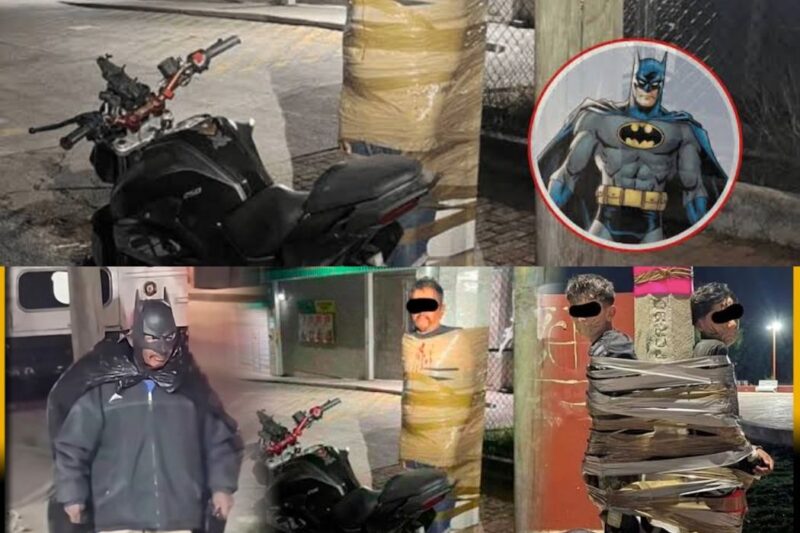 O MISTERIOSO BATMAN MEXICANO PROCURADO PELA POLÍCIA