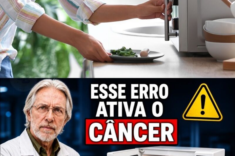 O Botão do Micro-ondas que Transforma Comida Saudável em um Gatilho de Mutações Celulares!