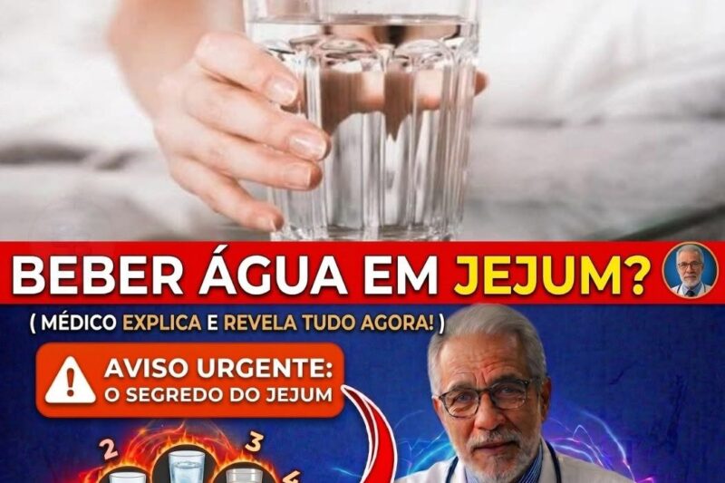 Alerta Geral: O Milagre Oculto da Água Em Jejum Que a Indústria Não Quer Que Você Descubra!