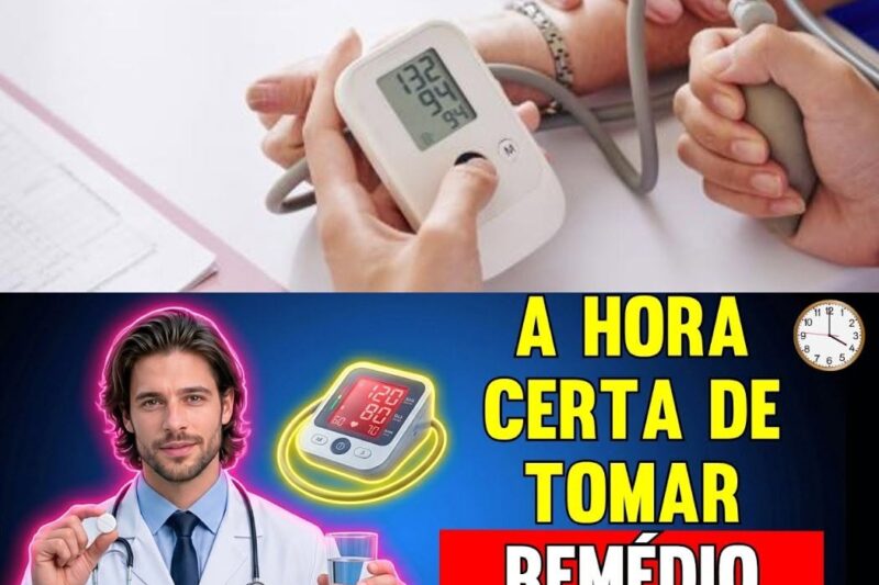 O Horário Certeiro para Tomar o Remédio de Pressão Alta: A Diferença Que Pode Salvar Sua Vida