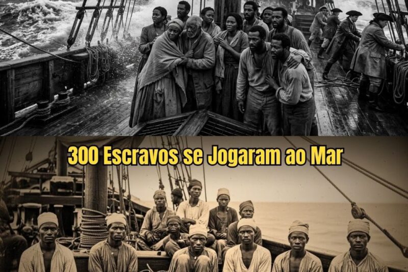 O Suicídio Coletivo do Navio São José 300 Escravos se Jogaram ao Mar