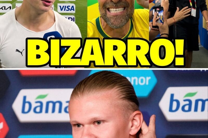 POLÊMICA! “SINCERAMENTE?..PRA MIM ESSE BRASIL AÍ É UMA..” HAALAND SURPREENDE AO FALAR DA SELEÇÃO