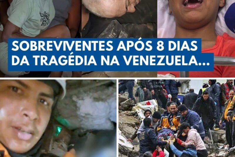 O Milagre sob as Ruínas: A Luta Desesperada pela Sobrevivência Após Oito Dias de Silêncio e Destruição na Venezuela