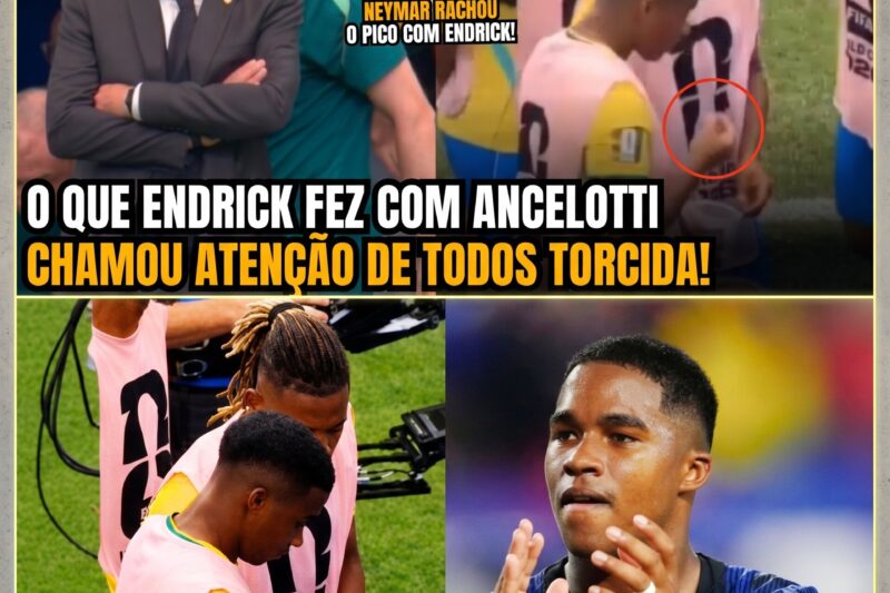 O Fator Chiclete e a Blindagem de Carlo Ancelotti: Como a Ousadia de Endrick Diante da Pressão Redefiniu o Rumo do Brasil na Copa do Mundo
