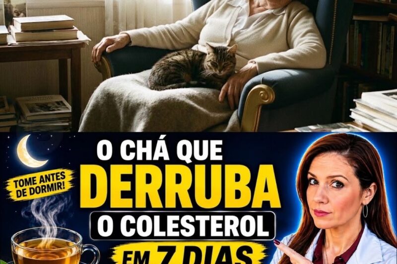 “DEPOIS DOS 65, SEU COLESTEROL PODE SUMIR EM 7 DIAS”: O Chá Noturno que Médicos Não Querem que Você Saiba