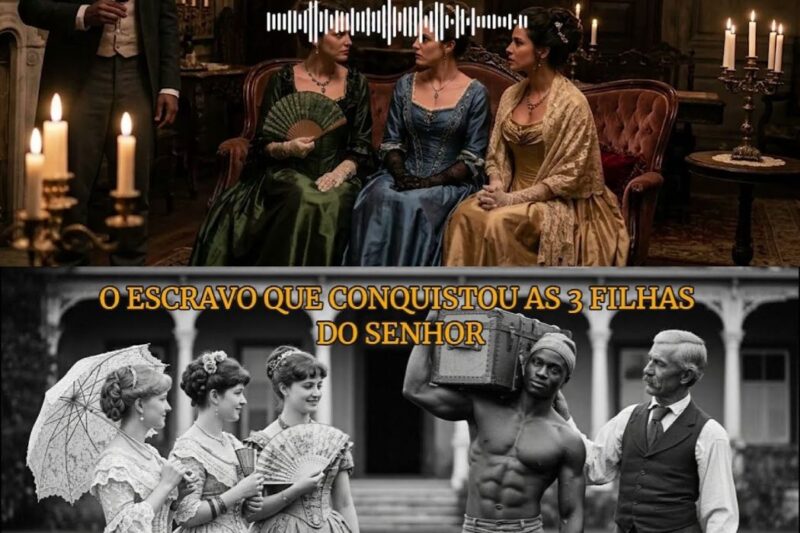 As 3 Sinhás que Desejavam o Escravo… Mas Elas não Sabiam que…
