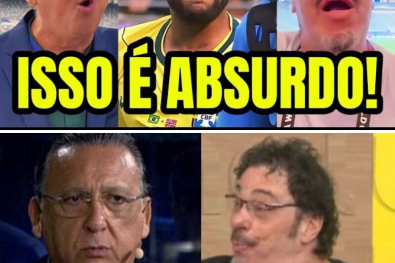 VERGONHOSO! OLHA O QUE GALVÃO E CASAGRANDE FALARAM APÓS NORUEGA ELIMINAR O BRASIL!
