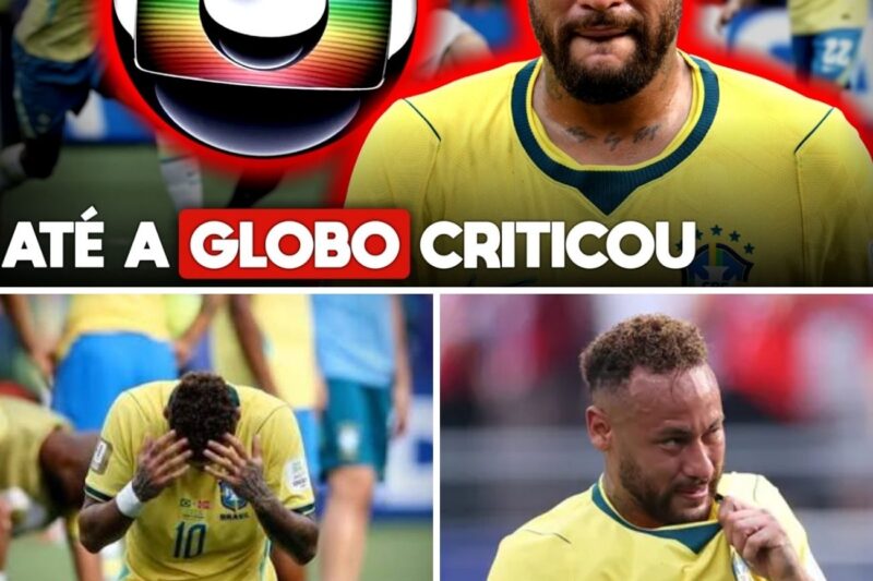 GLOBO COBRA NEYMAR APÓS ELIMINAÇÃO E CRAQUE NETO EXPÕE A HIPOCRISIA DA EMISSORA