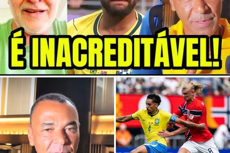 O Choque da Realidade: O que Marcos, Cafu e os Bastidores da Mídia Revelam Sobre a Queda Histórica do Brasil Diante da Noruega