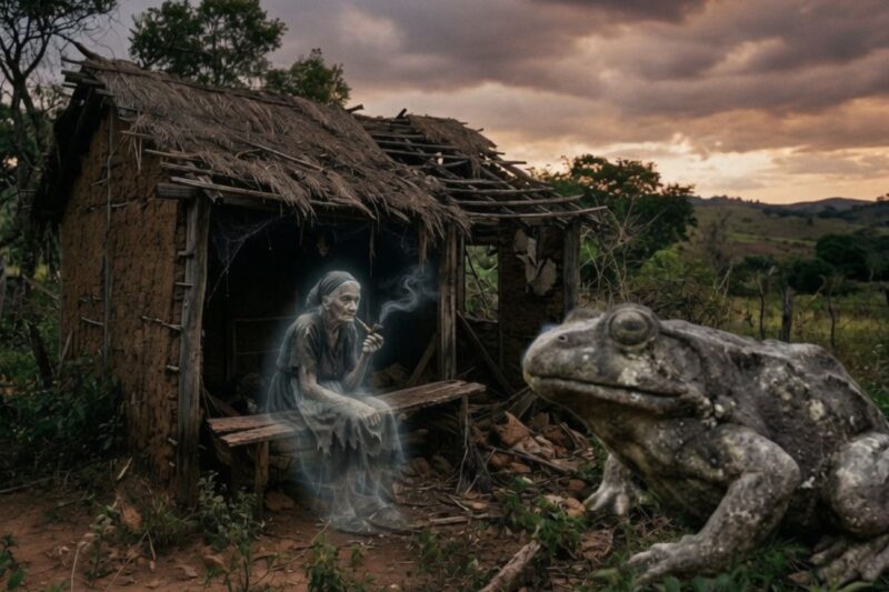 BÊBADO DURMIU NA TAPERA ASSOMBRADA E DESVENDOU O MISTÉRIO.