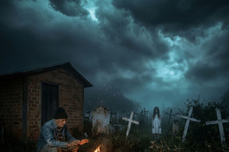 NUNCA FIQUE SOZINHO EM UM CEMITÉRIO – HISTÓRIAS REAIS DE TERROR