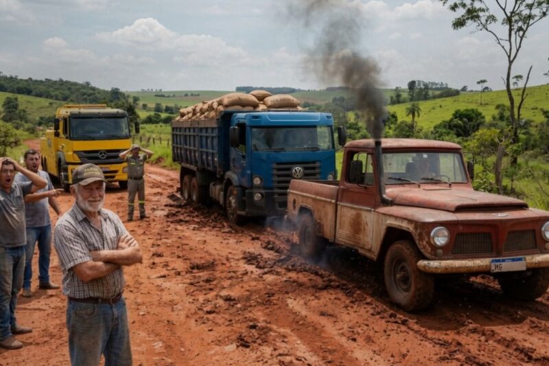 O Reboque de R$ 35.000 Fracassou — Então o Velho Ligou um Motor de 1968 e Calou Todo Mundo
