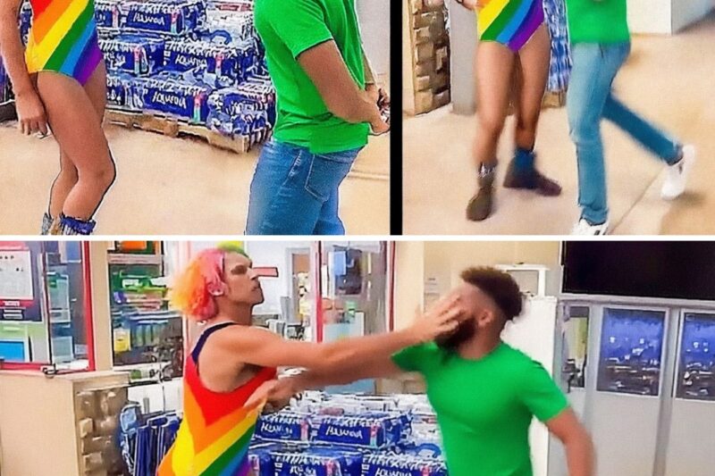 “VOCÊ ESTÁ RINDO DE QUÊ? NÃO SABE RESPEITAR UMA MULHER?”: O Confronto Explosivo no Supermercado Termina com Tapa na Cara, Resposta Brutal com Gancho de Direita e Nocaute Devastador Entre as Prateleiras
