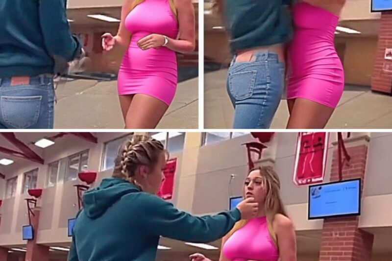 “ESTA ESCOLA NÃO É PARA MARGINAIS ANALFABETOS!”: A Ofensa Arrogante da Professora que Desencadeou a Fúria de Aluna Rebelde, Terminando em Barraco Histórico e Surra com Puxão de Cabelo no Pátio