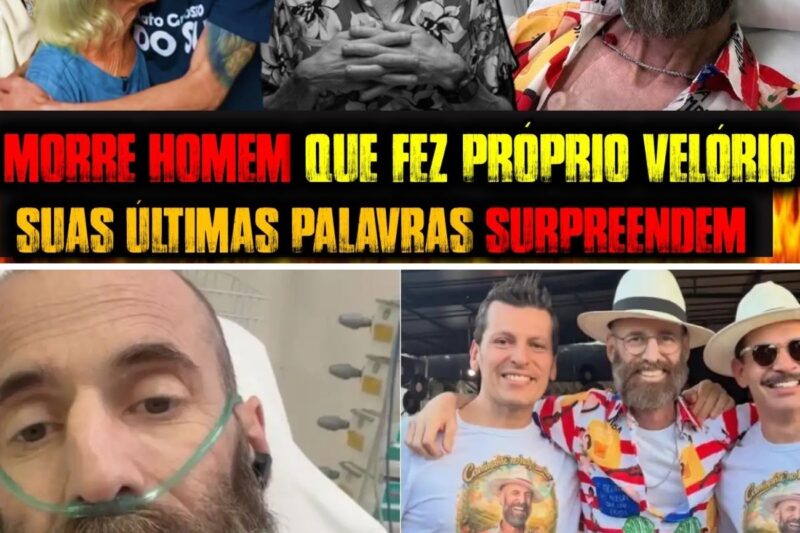 “ISTO NÃO É PARA MORRER, É PARA NASCER DE NOVO! EU VOU CURAR O MEU CORPO ATRAVÉS DESTE RITUAL!”: A Fé Cega de Thiago Pitã, que Organizou o Próprio Velório Acreditando em um Milagre Metafísico Contra o Câncer Terminal