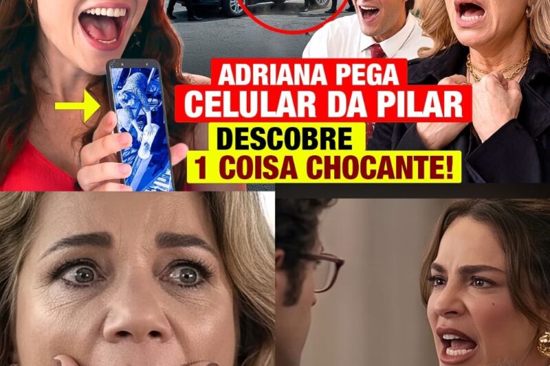 Quem Ama Cuida: Adriana intercepta o celular de Pilar e descobre a identidade do verdadeiro culpado pelo falecimento de Arthur