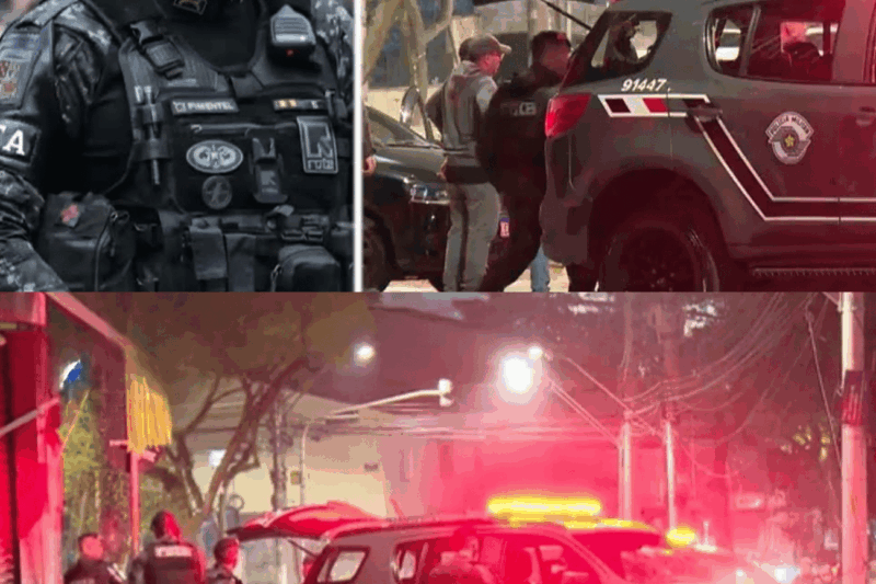Caçada implacável: forças de segurança do ABC Paulista fecham o cerco contra o crime organizado após atentado brutal que deixou tenente da tropa de elite entre a vida e a morte