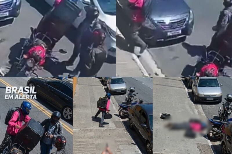 Policial de Folga Impede Assalto a Motoboy em São Paulo com Reação Rápida e Corajosa