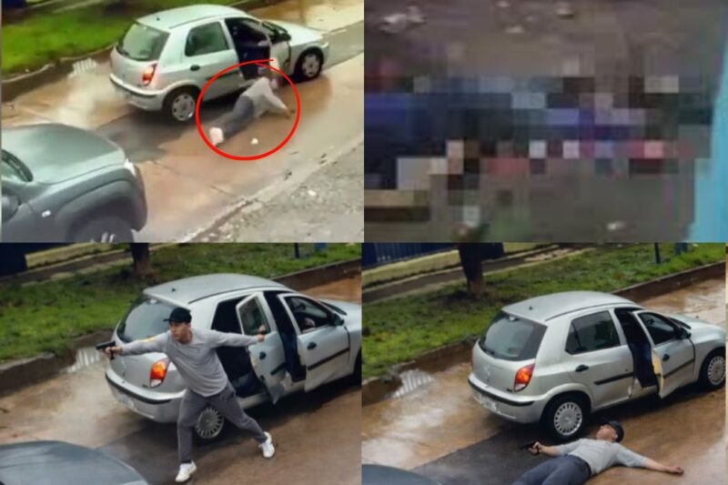 Roubo que Começou Violento Termina em Rendição Imediata