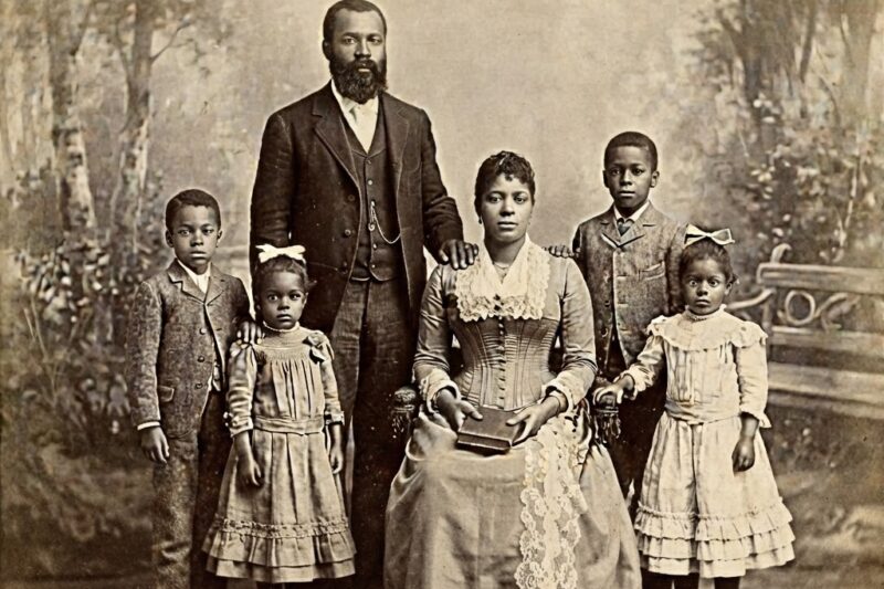 Era apenas um retrato de família de 1888 — até você dar um zoom nos olhos da mãe.
