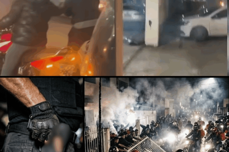 Fúria sobre duas rodas: revolta de motoboys paralisa bairro no Rio após vigilante armado ameaçar entregador em serviço