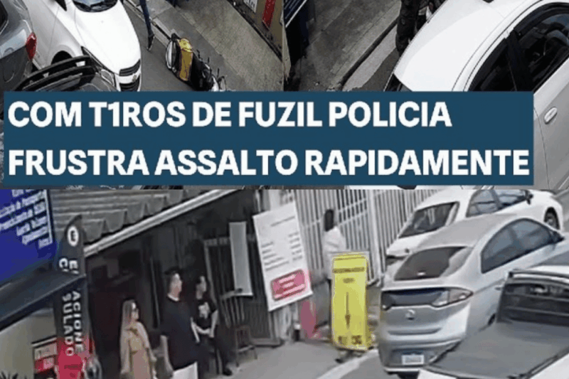 Reviravolta impressionante em São Paulo: Assalto na zona sul é frustrado em segundos por equipe de elite do GATE
