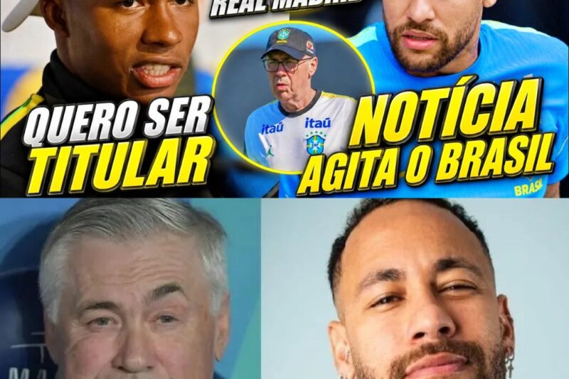 O Enigma de Ancelotti, a Sombra de Neymar e a Feira Livre do Real Madrid: O Mercado Ferve em Meio à Copa