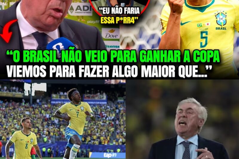 A Seleção de Ancelotti: Por que o italiano ignorou o saudosismo e criou um Brasil que você nunca viu