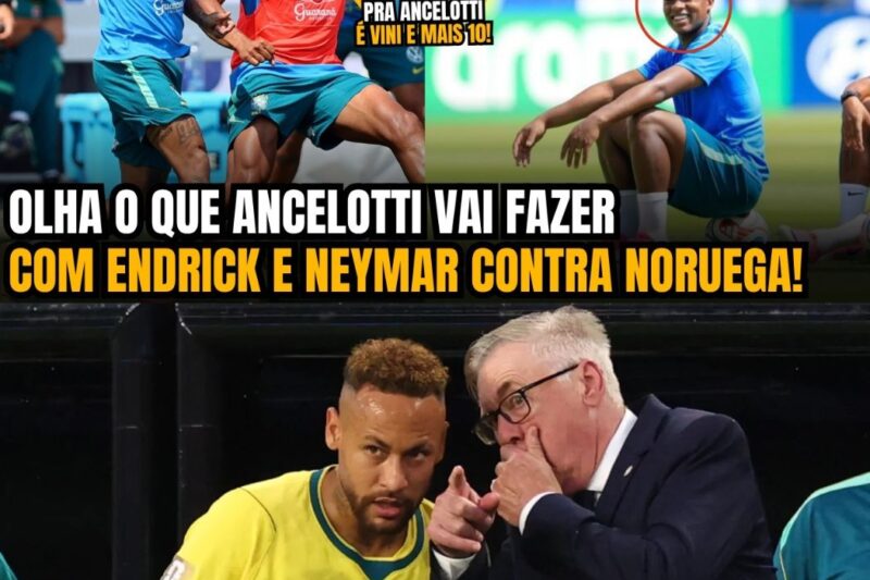 A aposta de alto risco de Ancelotti: Brasil contra a Noruega e o fim da “loteria” dos pênaltis