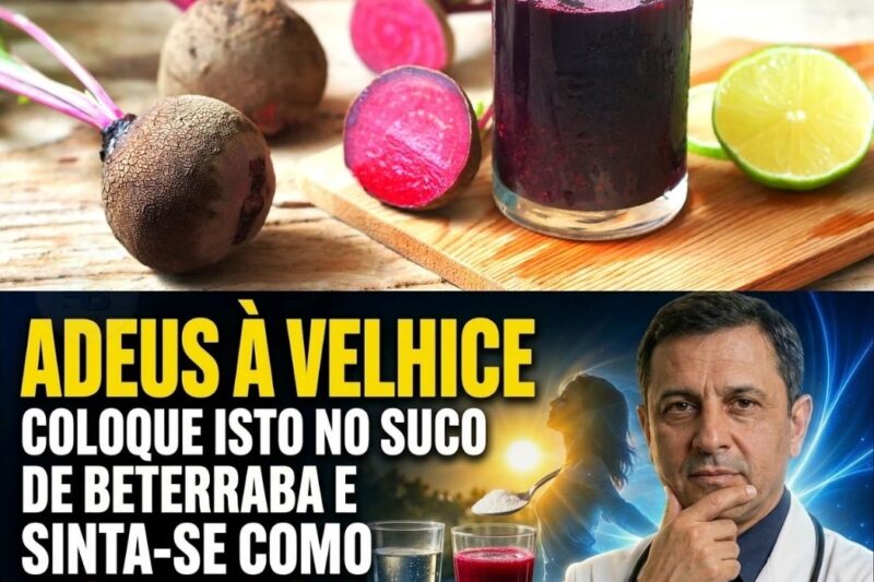 O suco de beterraba que virou febre entre idosos ganha novo alerta: o ingrediente esquecido que pode mudar a circulação depois dos 60