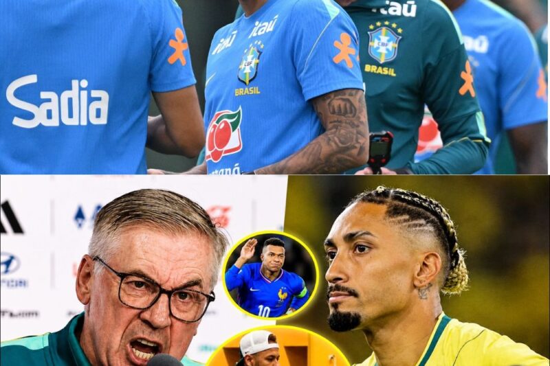 ANCELOTTI ENLOUQUECEU? BIZARRO: RAPHINHA VAI PRO JOGO! NEYMAR NA RESERVA E MAIS