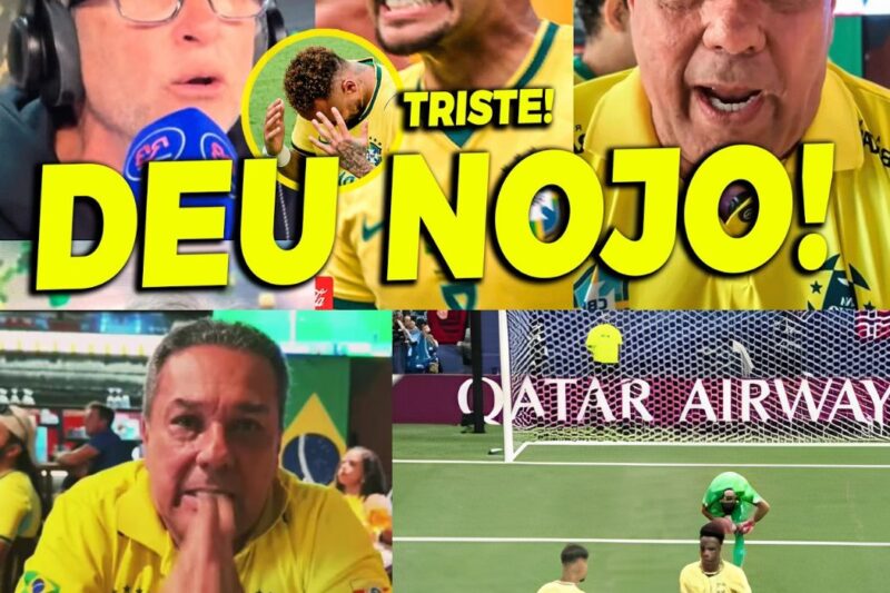 O vexame histórico: Brasil cai diante da Noruega em eliminação que expõe a falência do futebol nacional