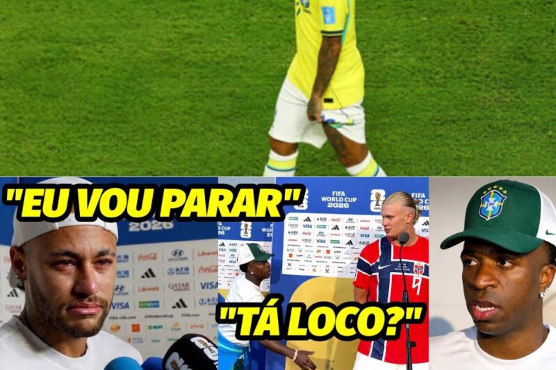 O ocaso de uma era: O desabafo de Neymar, a polêmica entre Vini Jr. e Haaland e o vexame histórico do Brasil