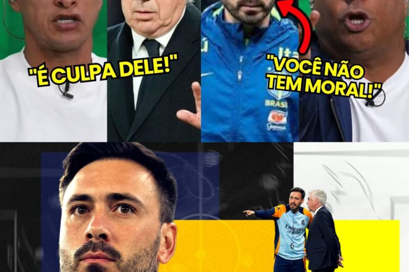 Marcelinho detona filho de Ancelotti após eliminação: “Você não tem moral para orientar ninguém!”