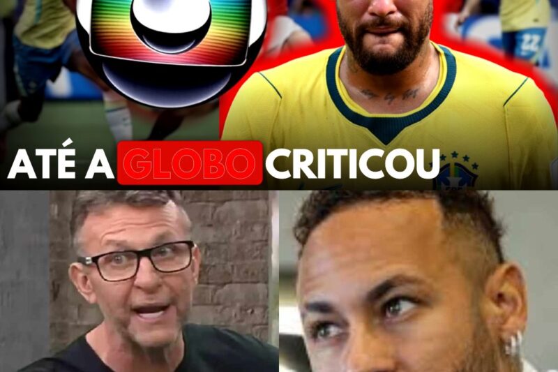 “Cadê os puxa-sacos agora?”: A Globo cobra Neymar após eliminação, mas Neto expõe a hipocrisia da emissora