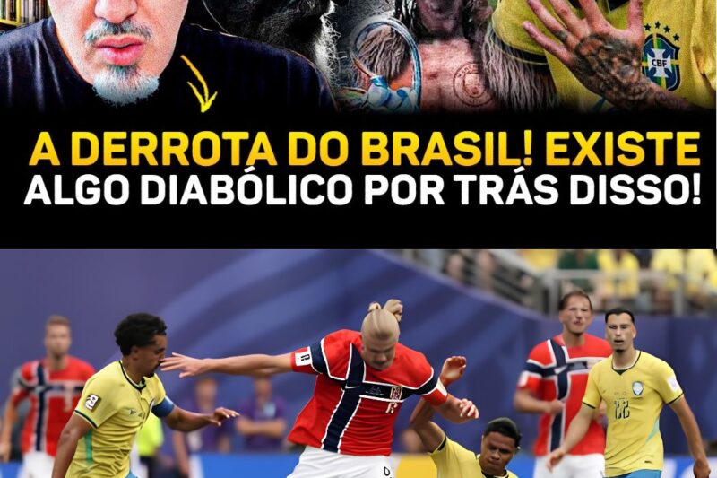 Algo diabólico por trás da derrota do Brasil vs Noruega e o silêncio ensurdecedor sobre a engrenagem do desânimo nacional