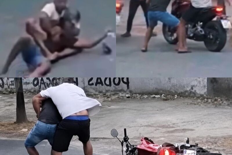 LUTADOR DE JIU-JITSU ENCURRALA ASSALTANTE, DÁ LIÇÃO DE MORAL E REAGE A TIROS NO RIO DE JANEIRO