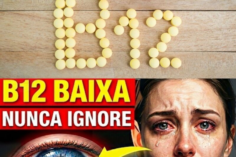 COMEÇA NOS OLHOS E PÉS! 9 SINAIS DE VITAMINA B12 BAIXA QUE MÉDICOS IGNORAM
