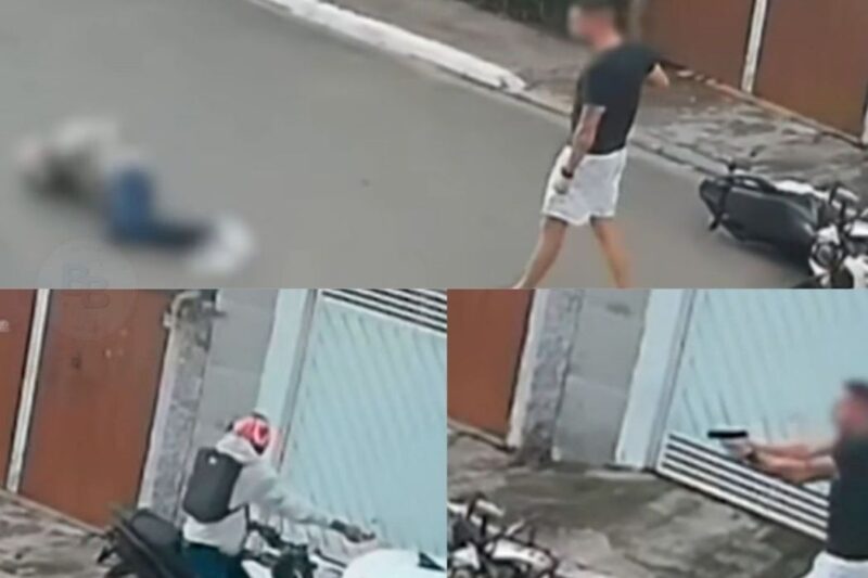 Assaltante Mirou em PM de Folga e Tombou no Meio da Rua em Franco da Rocha