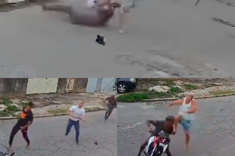 Moradores de Rua Reagem e Caçam Assaltantes em Belo Horizonte