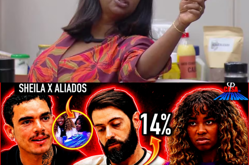 O CAOS TOMOU CONTA! Sheila Percebe Traição Emocional e Votação Sofre Reviravolta Absurda na Casa do Patrão!
