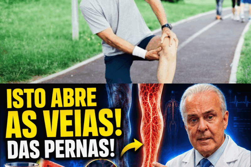 O FIM DAS SUAS PERNAS: O erro silencioso que destrói sua circulação ENQUANTO VOCÊ DORME e as misturas milagrosas que as clínicas de ponta escondem