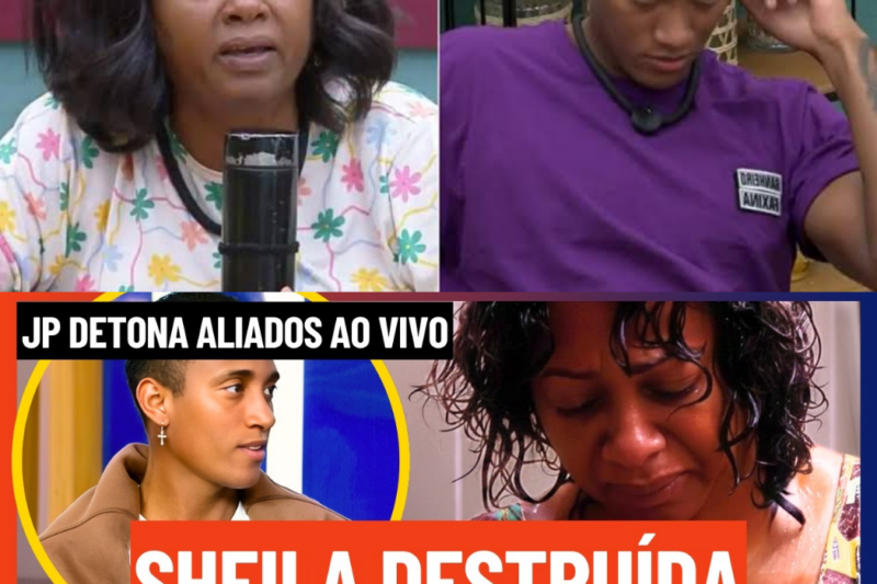 A QUEDA DA FAVORITA! Sheila DESABA NO CHORO após TRAIÇÃO IMPERDOÁVEL de aliados e JP expõe a farsa na Casa do Patrão