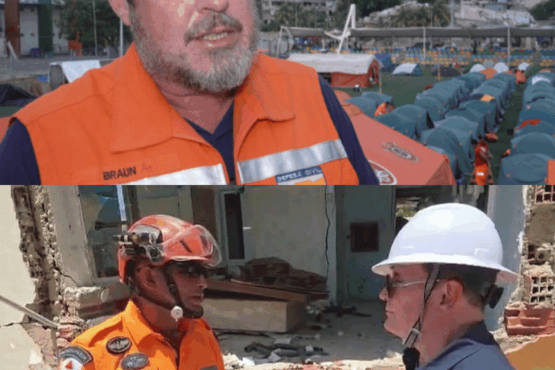 Bombeiros Brasileiros ARRISCAM TUDO No Inferno Da Venezuela E O Que Eles Encontraram Nos Escombros Fez O Comandante Chorar