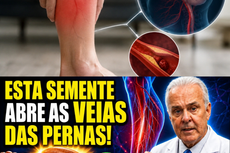 A CURA DE 15 CENTAVOS QUE FAZ PERNAS VOLTAREM A BATER: o fim do sofrimento que a indústria vascular bilionária tenta ocultar dos idosos