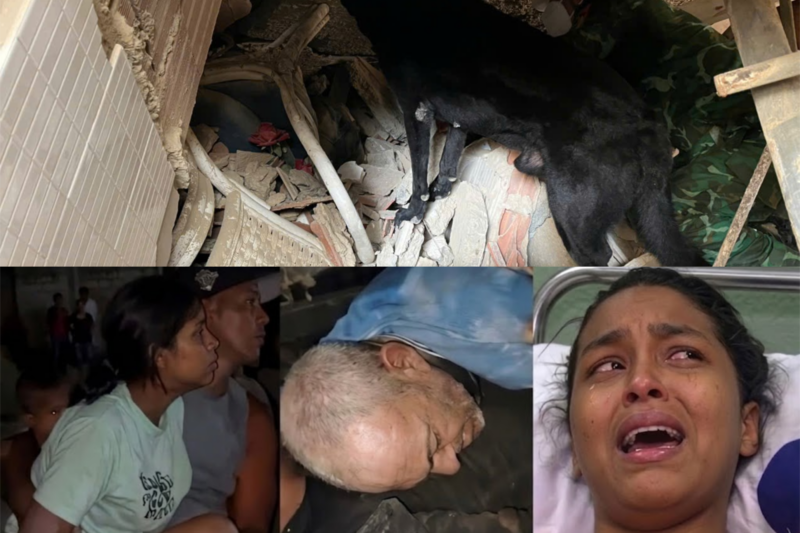 O MILAGRE INACREDITÁVEL de oito dias no inferno de escombros e o ROUBO DESCARADO que está causando REVOLTA MUNDIAL
